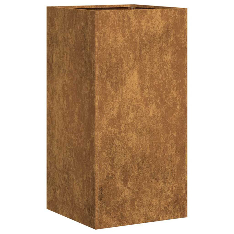 Grand pot à fleurs vidaXL, H 31,5 po x l 15,7 po x P 15,7 po