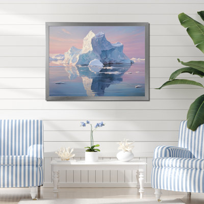 Iceberg blanc et blanc sérénité