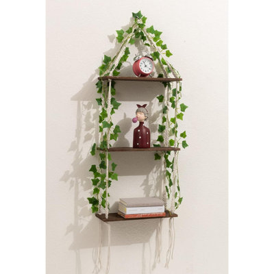 Kayd 3 Piece Wood Tiered Shelf