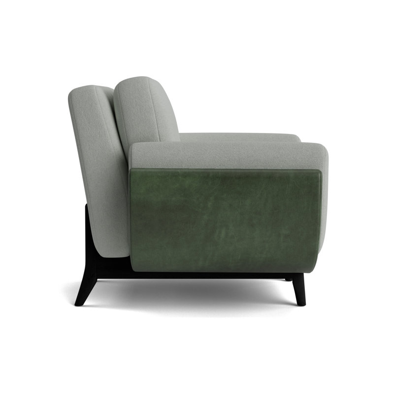 Regatta Chair, Boucle - Mineral Green/Bedford - Evergreen, Black