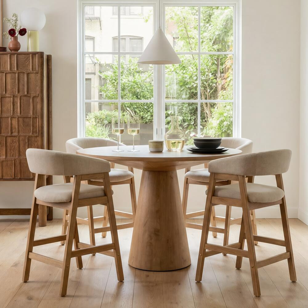 Wyatt 48" Dining Table, Natural
