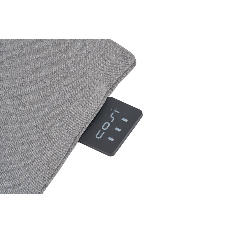 Cosipillow Heated Seat Small Natural, Grey