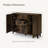 47.2'' W Walnut Sideboard Cabinet with Drawers
