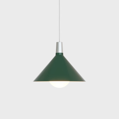 Bower Single Light Aluminium Dimmable Pendant