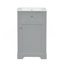 Meuble-lavabo de 20 pouces avec lavabo, porte à fermeture douce et grand espace de rangement pour les salles de bain modernes-2038439640