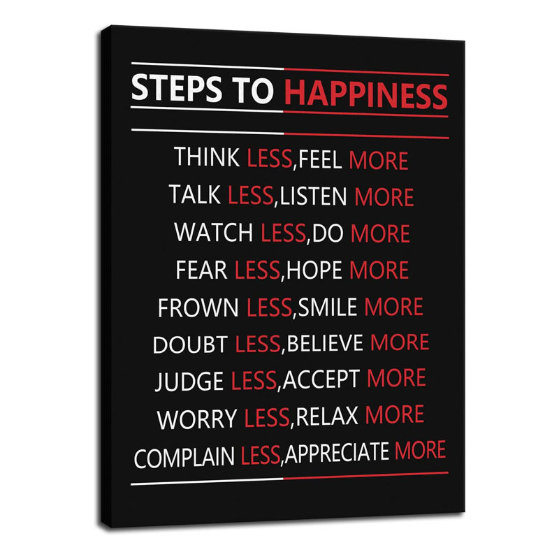 Steps For Happiness