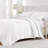 Greenland Home Fashions Vineyard White 3-Piece Queen Size Quilt Set 90x90 + 20x26 (2)-445108032-424953400