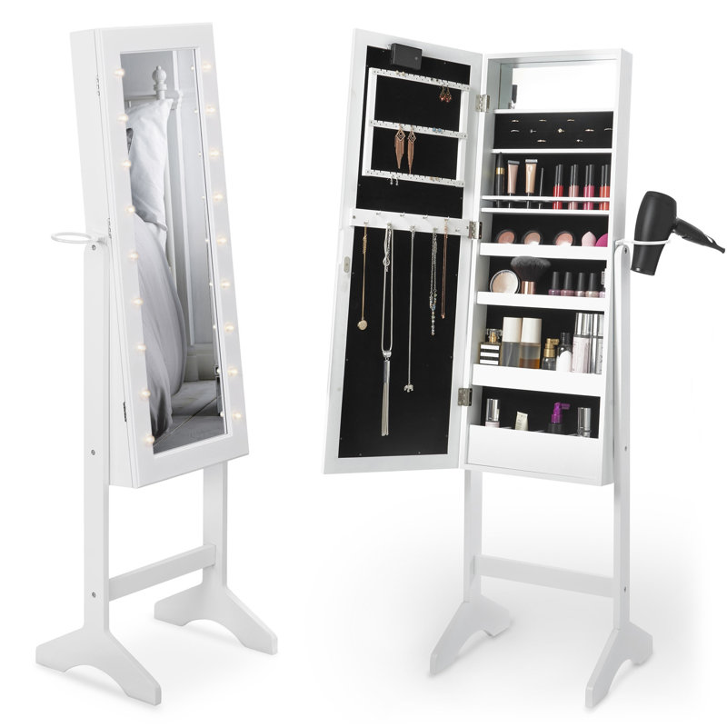 Freestanding Jewelry Armoire