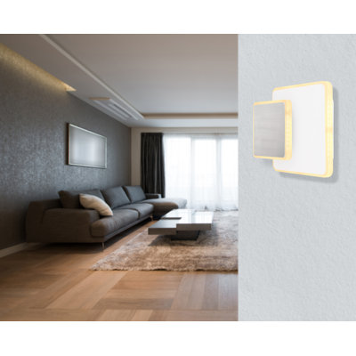 Chery Aluminium LED Flush Mounted Sconce