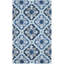 Tapis géométrique performance crocheté à la main Blocher-16761916