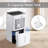 R.W.FLAME 24 Pints per Day Console Dehumidifier for Rooms up to 1500 Sq. Ft.