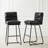 Modern Thick Upholstered Bar Stool and Counter Stool with Metal Frame-88133153-107178967