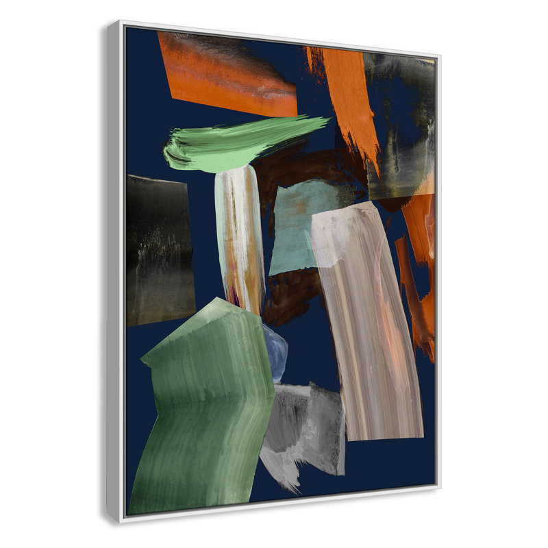 «Sunsets In the City I Print» par Casa Fine Arts, Blanc, H 41,5 po x l 31,5 po