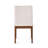 5-Piece Dining Table Set With One Solid Wood Frame Table And 4 Upholstered Chairs For Dining Room-1185772327