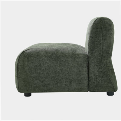 Chaise d'appoint rembourrée Modern