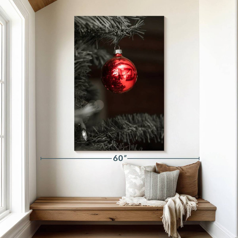 Ornement d'arbre de Noël, H 51 po x l 34 po
