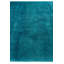 Tapis carré bleu sarcelle Kalmanovitz
