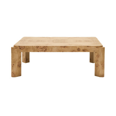 Jakus 46" Burl Coffee Table
