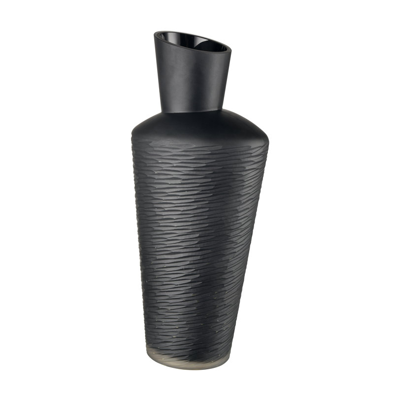 Tuxedo Vase - Large, 19.25" H x 8.75" W x 6.25" D