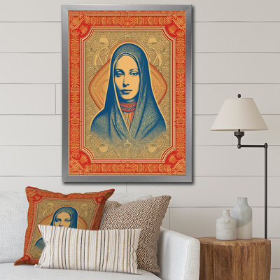 Illustration rétro de la Sainte-Marie - reproduction