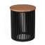 ACACIA SOLID WOOD SIDE TABLE-721615375