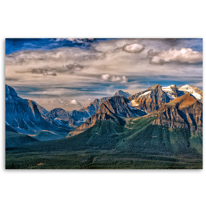 Mountain Landscape Nature - Wrapped Canvas Print, 60cm H x 90cm W