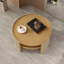 Table basse ronde en rotin avec rangement-1534539126