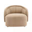 Fauteuil d'appoint Amanda Beige-965523726
