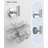 Radius 4-Piece Bathroom Hardware Set in Polished Chrome-126538041