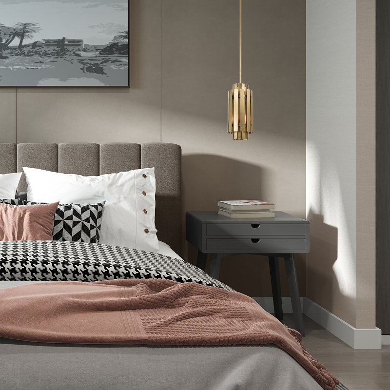 Luminaire suspendu cylindrique à 1 lumière Greenwich