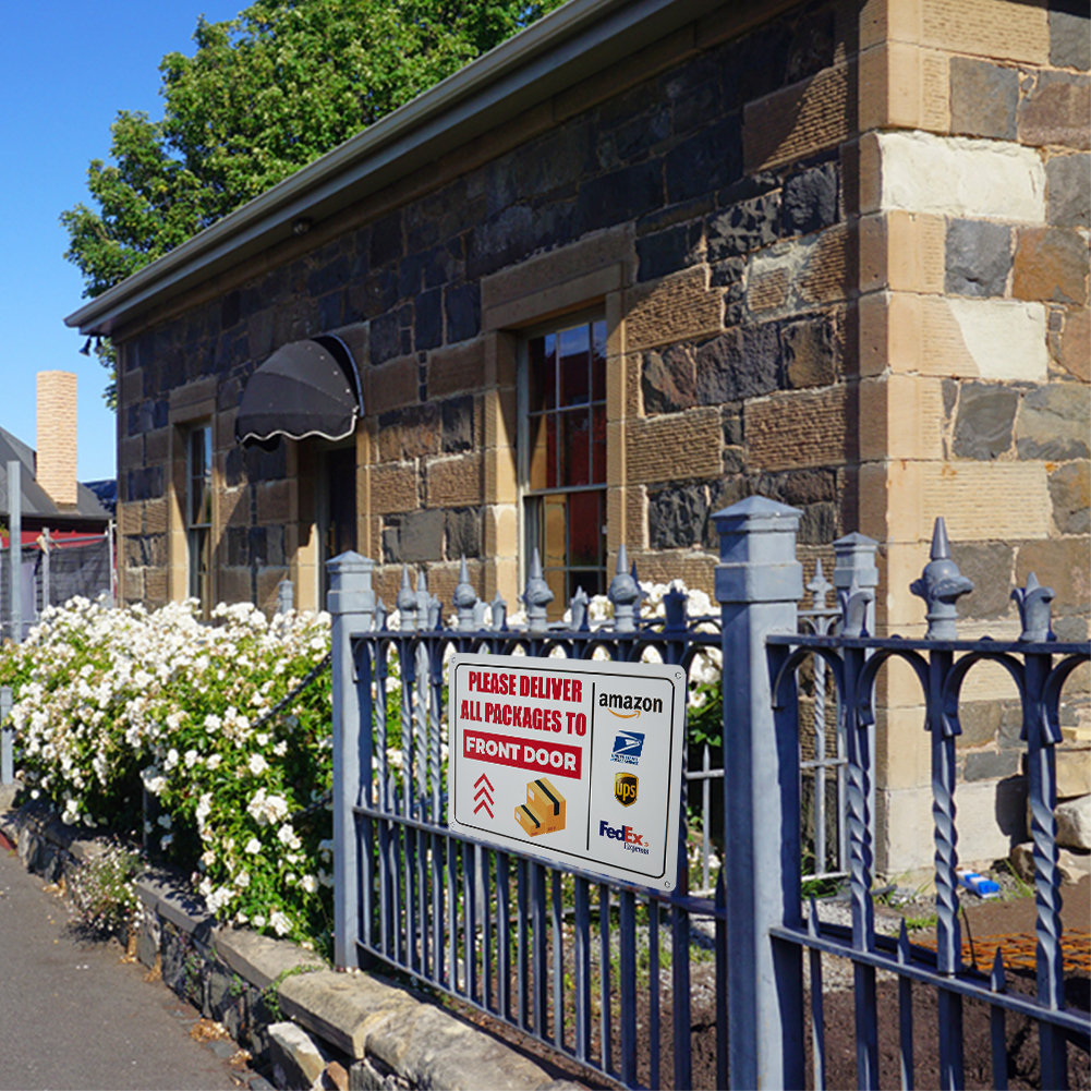 Yesurprise Packages Deliverie Here Sign Wayfair