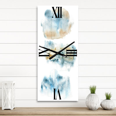 Horloge murale Abstract of Clouds III