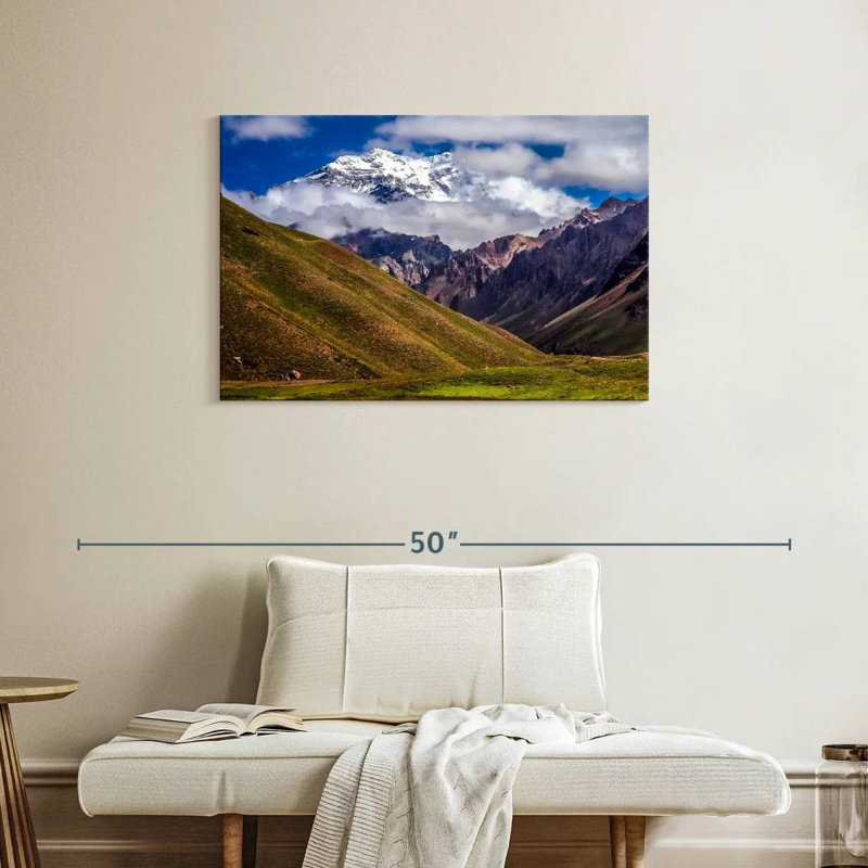 Harpa nuageux Aconcagua, H 24 po x l 36 po