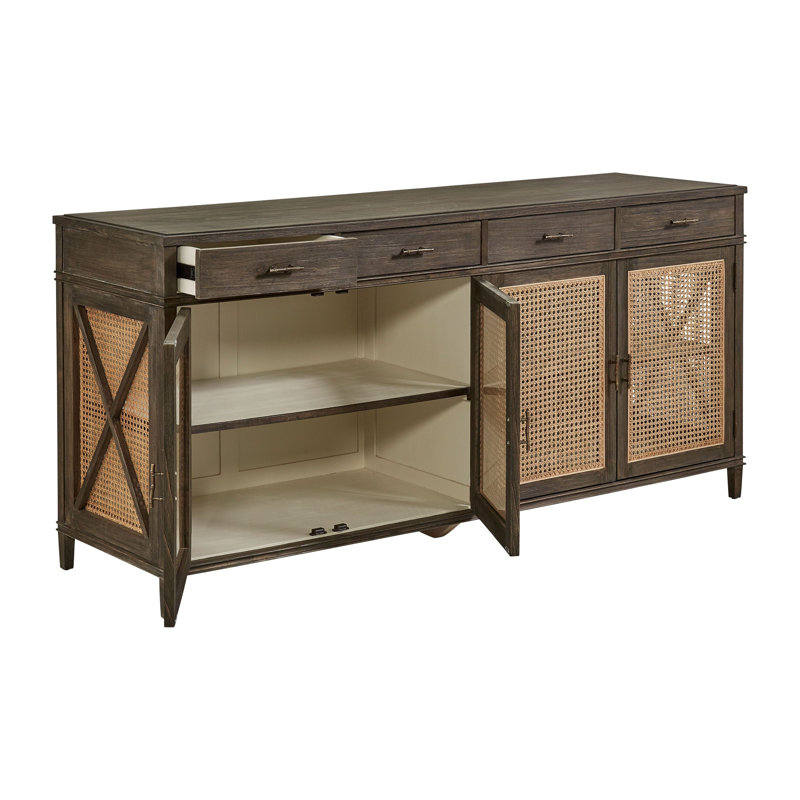 Cambridge 78'' W Solid Wood Sideboard