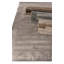 Wide Stripe Striped Area Rug in Gold-37742403