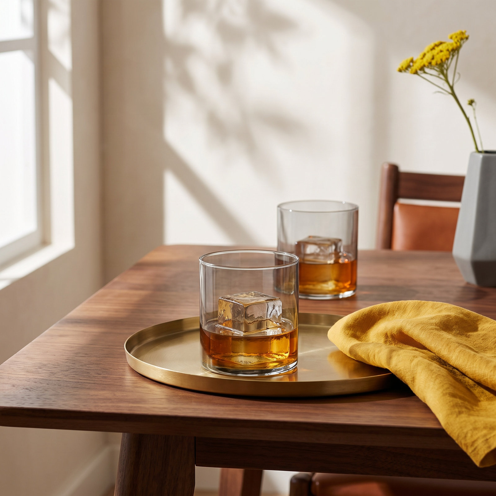 Mera Whiskey Glass, Smoke
