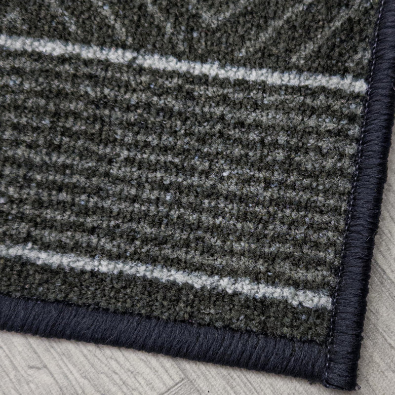 Runner Geometric Machine Tufted Area Rug, Runner 66 x 150 cm