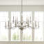 Modique 15 Light 39.5in x 22in Two-Tier Chandelier in Ferro Black with Clear Heritage Handcut Crystals-232574574