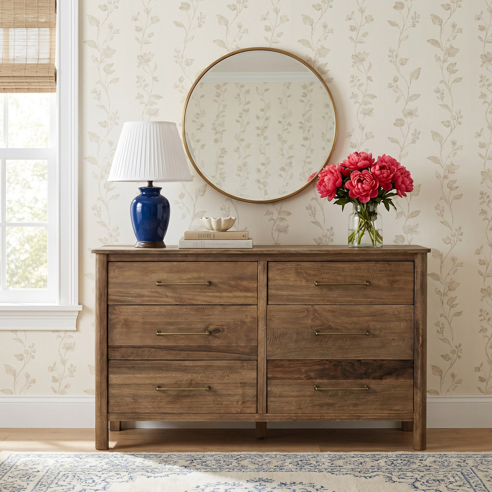 Quinn 6 - Drawer Double Dresser