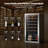Ca'Lefort 16.93-Inch Wide 28-Bottle Freestanding Single-Zone Wine Refrigerator with Wood-Trim Shelves and 3-Color LED Lighting