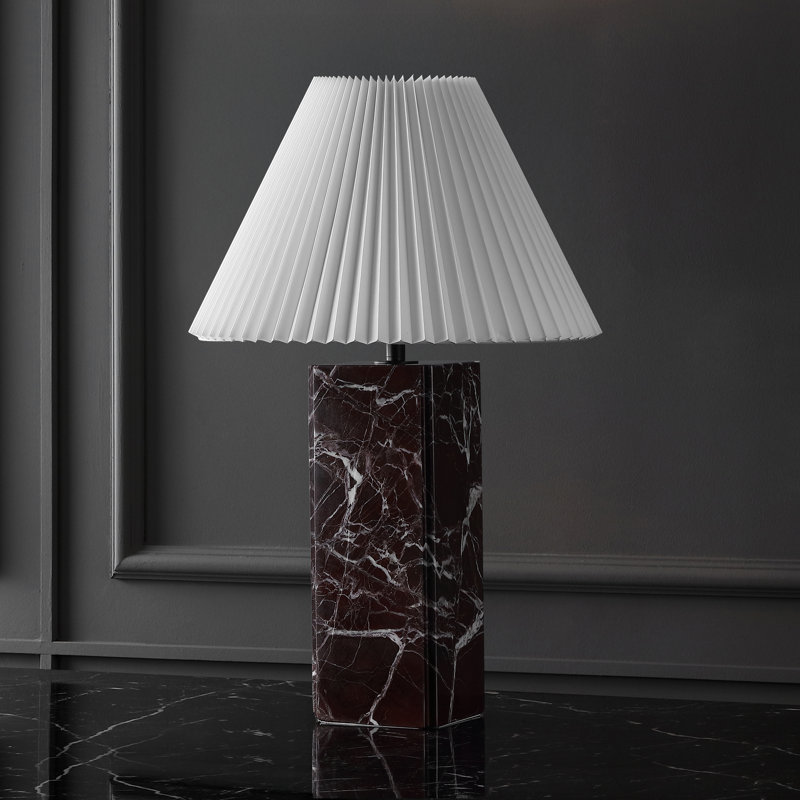 Mackenzie Standard Table Lamp, Maroon