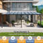  20 pi L 10 pi. Pergola Dmetal avec auvent