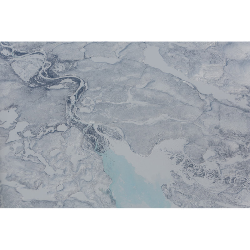 Glacier 1 Print by Francis Augustine, 32" H x 48" W x 0.8" D, Paper, No Mat