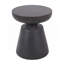Table d'appoint d'extérieur en béton léger