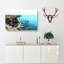 Coastline View - Wrapped Canvas Painting-55371911