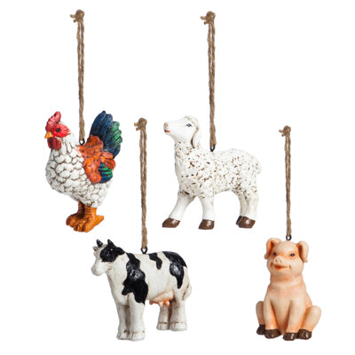 Ornement figurine suspendu ferme