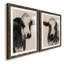 «Cow Cow Portrait S Croquis», reproduction encadrée prête à être accrochée-1686306146-1686306157