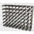 Dark Oak Stained Pine / Galvanised Steel