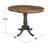 Fabian Counter Height Solid Wood Dining Table-533974117