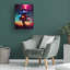 Art mural sur toile tendue - "Treehouse 3" Wumples, décoration murale pour le salon, la chambre à coucher ou le bureau - 24 x 32